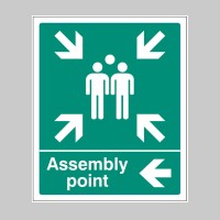 Assembly Point - Arrow Left