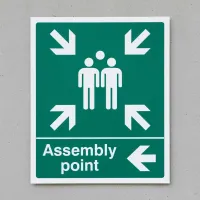 Assembly Point - Arrow Left