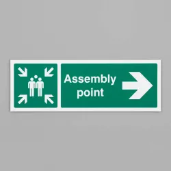 Assembly Point - Arrow Right Assembly Point - Arrow Right