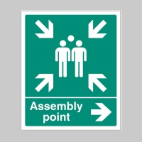 Assembly Point - Arrow Right