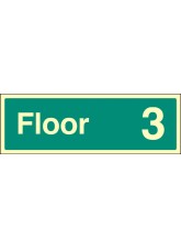 Floor 3 - Floor Level Dwelling ID Signs