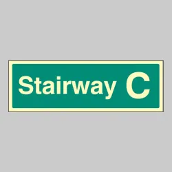 Stairway C - Stairway Dwelling ID