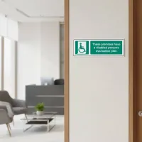 These Premises have a Disabled Persons Evacuation Plan These Premises have a Disabled Persons Evacuation Plan