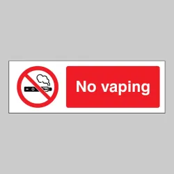 No Vaping