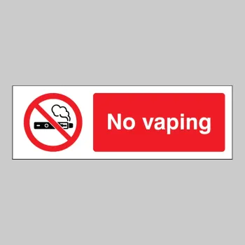 No Vaping No Vaping