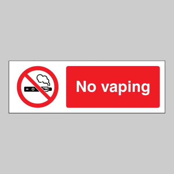 No Vaping