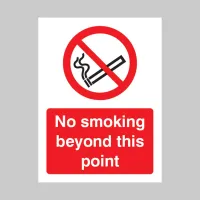 No Smoking Beyond this Point
