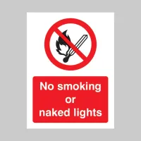 No Smoking Or Naked Lights