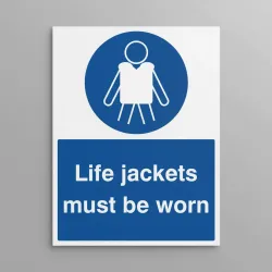 Life Jackets Must be Worn