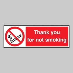 Please Do Not Smoke - Thank You