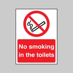 No Smoking in the Toilets