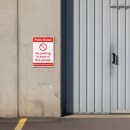 Polite Notice - No Parking in Front of this Garage