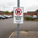Pavements are for People - Parking on the Pavement is Prohibited