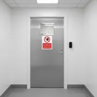 No Unauthorised Persons Allowed this Point