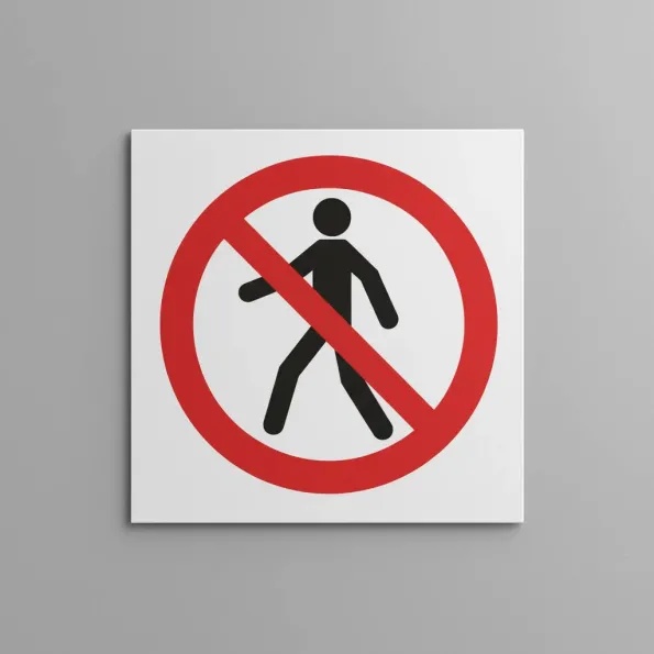 No Admittance Symbol