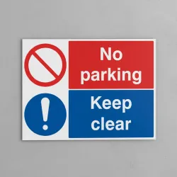 No Parking - Keep Clear