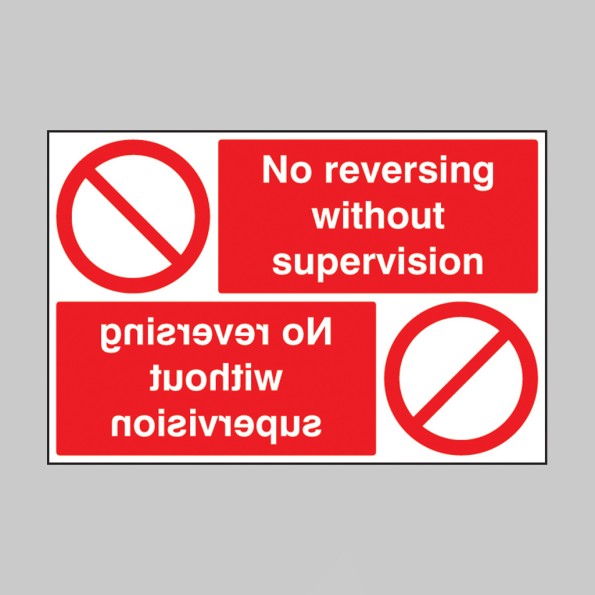 No Reversing without Supervision Reflection Sign