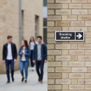 Smoking Shelter - Arrow Right