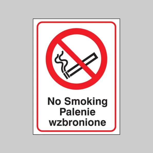 No Smoking (English / Polish)