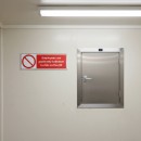 Employees Are Forbidden to Ride On Lift