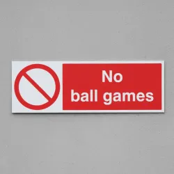No Ball Games