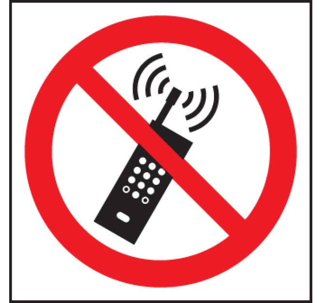 No Mobile Phones (Symbol)