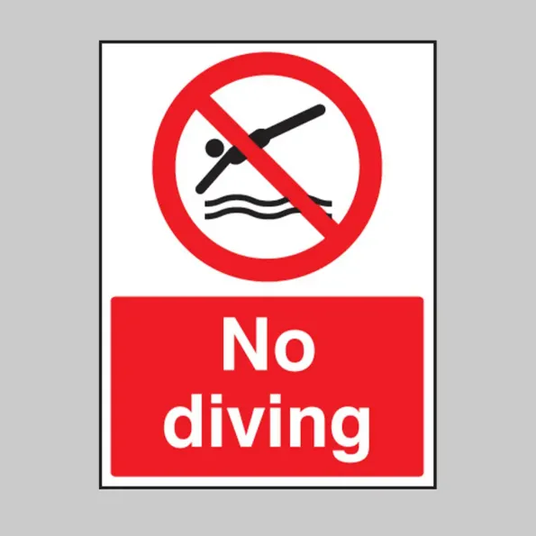 No Diving