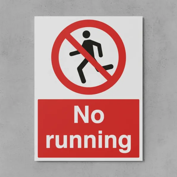 No Running No Running
