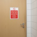 Please Do Not Put Tea Bags Etc Down Toilet Use Bins Provided