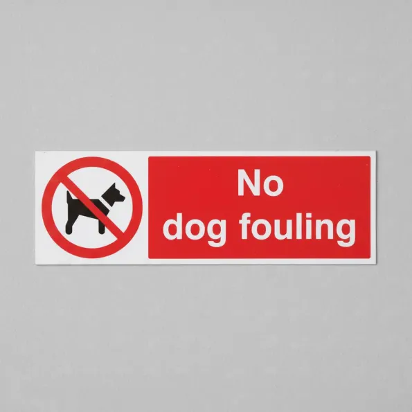 No Dog Fouling No Dog Fouling