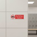 No Cameras Or Video Recording Equipment