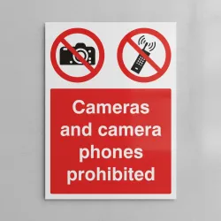 Cameras and Camera Phones Prohibited Cameras and Camera Phones Prohibited