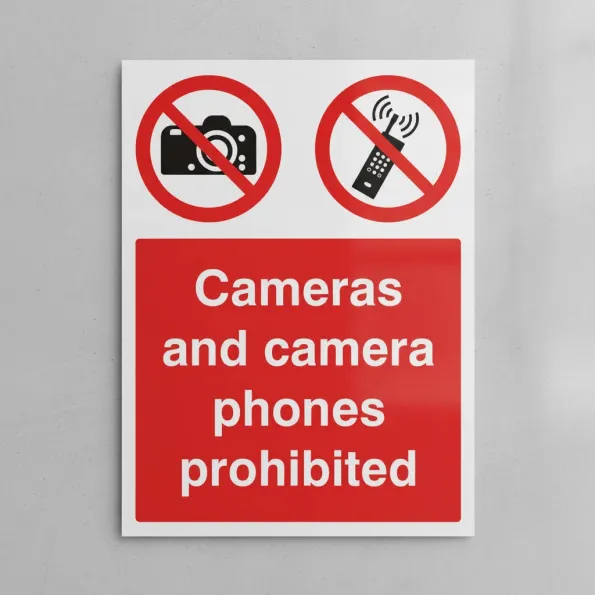 Cameras and Camera Phones Prohibited Cameras and Camera Phones Prohibited