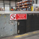 Do Not Jump from Loading Dock