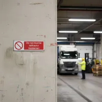 Do Not Reverse without a Banksman