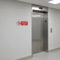 Do Not Use Lift in the Event of Fire