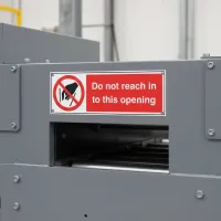 Do Not Reach in to this Opening