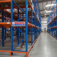 Do Not Climb On Racking - Use Steps Provided