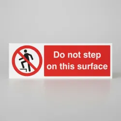 Do Not Step On this Surface Do Not Step On this Surface