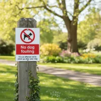 No Dog Fouling it is an Offence Not to Clean up after your Dog No Dog Fouling it is an Offence Not to Clean up after your Dog