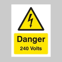 Danger - 240 Volts Danger - 240 Volts