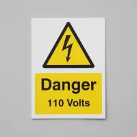 Danger - 110 Volts