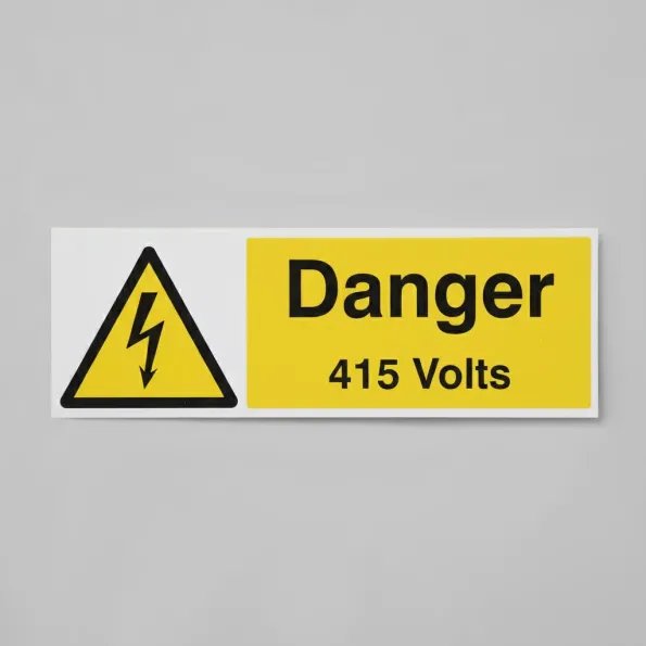 Danger - 415 Volts Danger - 415 Volts