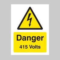 Danger - 415 Volts Danger - 415 Volts