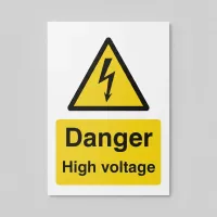 Danger - High Voltage Danger - High Voltage