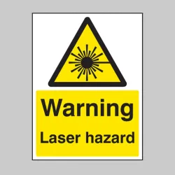 Warning - Laser Hazard Warning - Laser Hazard