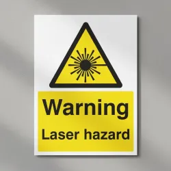 Warning - Laser Hazard