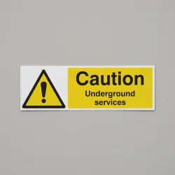 Caution - Underground Services