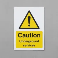 Caution - Underground Services Caution - Underground Services