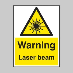 Warning - Laser Beam Warning - Laser Beam